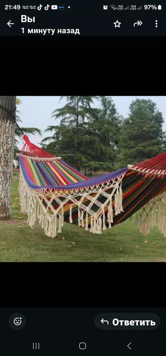 Продам гамаки разного цвета и