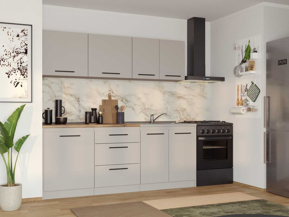 Set Mobila Bucatarie Linea 200 Casmir C02 - Transport Gratuit