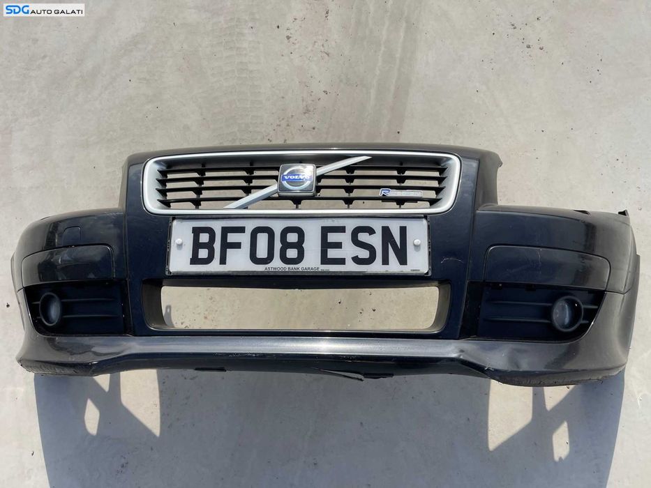 Bara Spoiler Fata Completa cu Proiectoare si Locas Spalatoare Faruri cu Defect Volvo C30 R Design 2006 - 2010 Cod 30657188 [DZ0101]