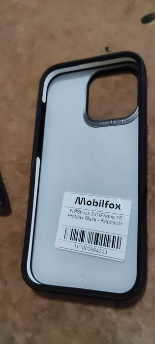 Husă mobilefox iPhone 16 Pro Max Black