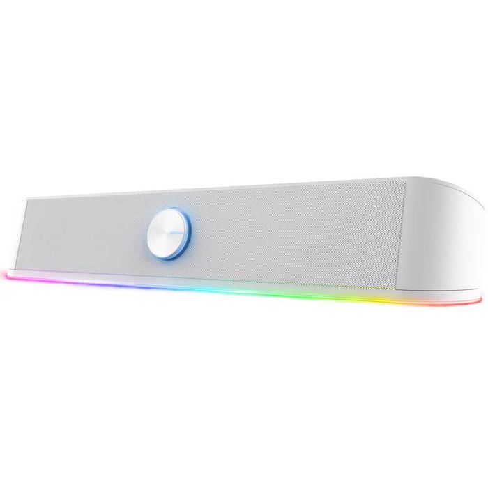Soundbar PC Speaker TRUST GXT 619W Throne 6W RGB TV jack 3.5mm are garantie Nou Sigilat