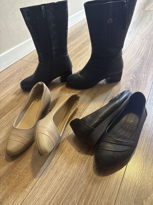 Аяақ киімдер әиелдер кожа