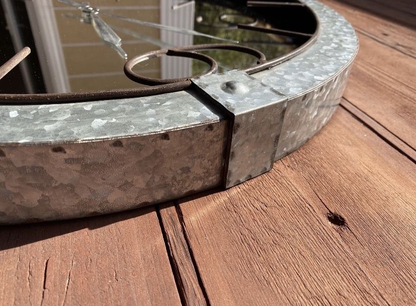 Большие винтажные часы