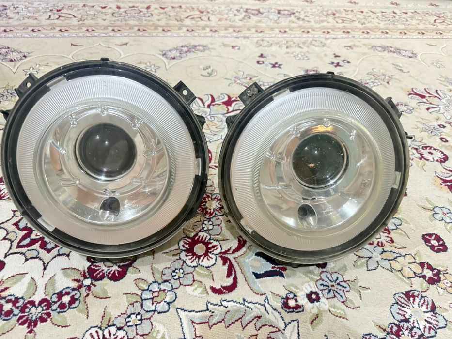 Передние и задние фары Гелендваген