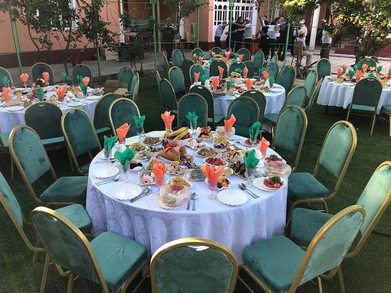 Прокат стол стулья посуда