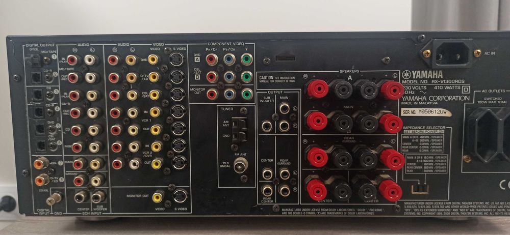Yamaha RX-V1300RDS 6.1 канала дистанционно