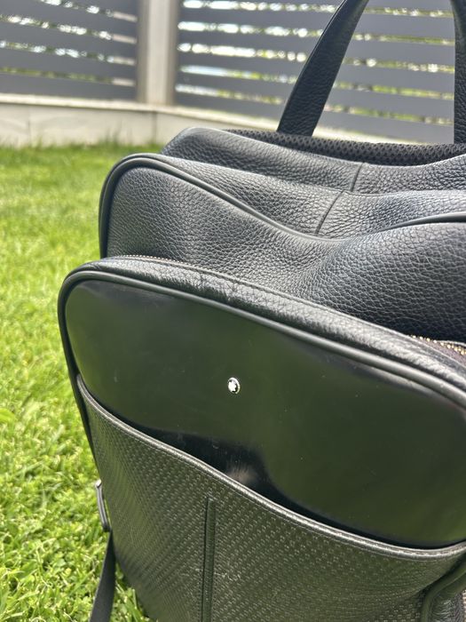 Мъжка кожена раница Montblanc