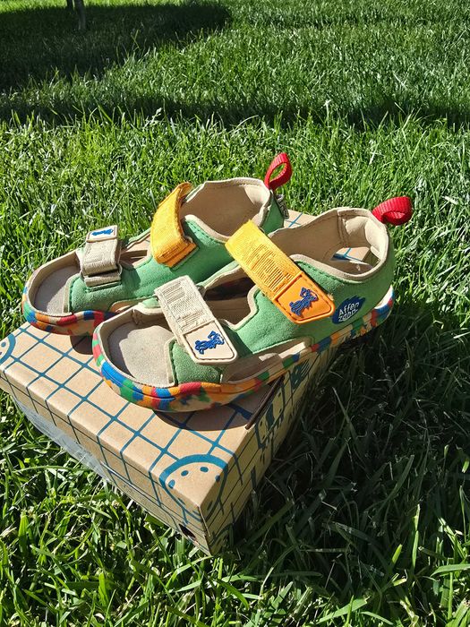 Детски сандали Affenzahn sandal airy green 27