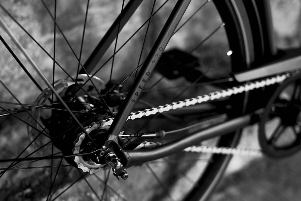 Bicicletă de oraș Elops Speed 920 negru - (SecondHand) Decathlon