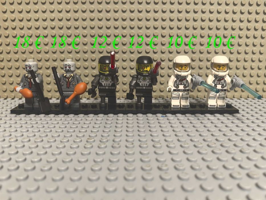LEGO минифигурки рицари пирати нинджаго космос колекционерски стар уорс уестърн фортнайт властелинът на пръстените други ЧАСТ 4