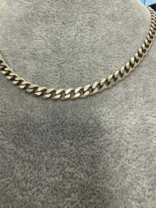 Lant barbatesc de argint 925