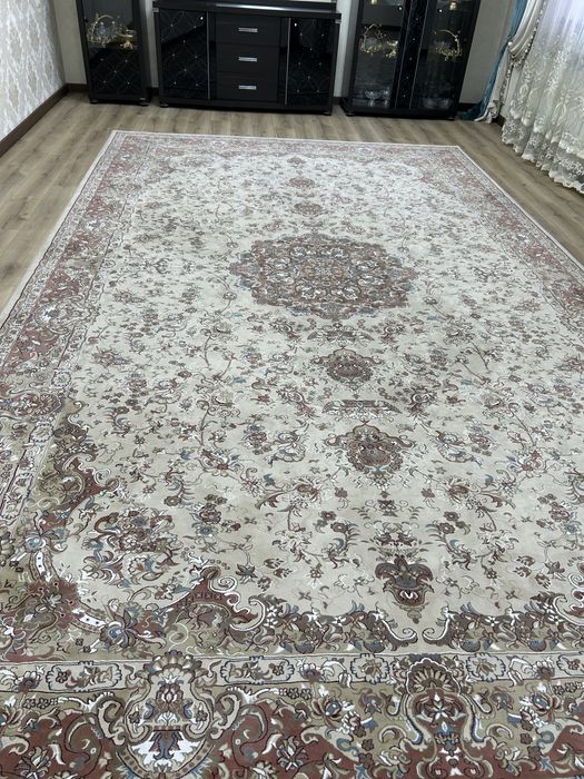 иранский, плотный, почти новый ковер, 3х5