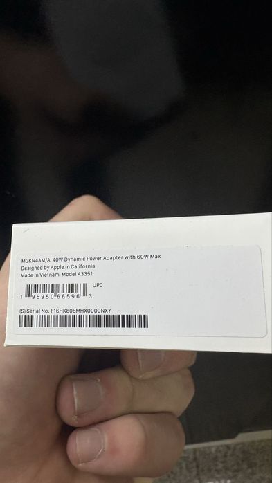 Адаптер айфон 40W