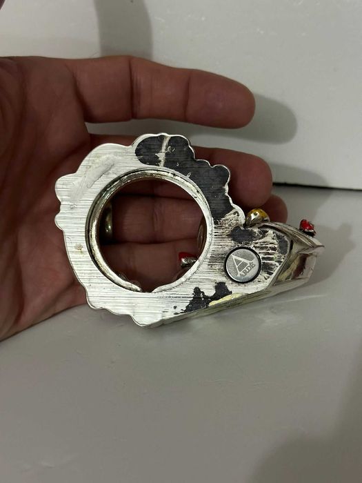 RAMA FOTO COPII Laminata ARGINT 925 - Miniatura - Mica + Email !