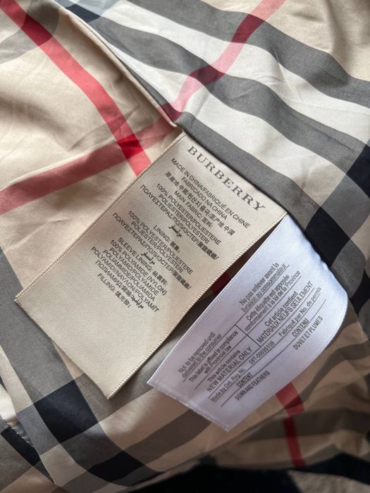 Burberry зимний пуховик
