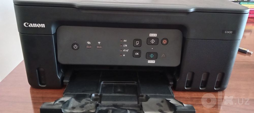 Yangi rangli printer sotiladi.Canon G3430.