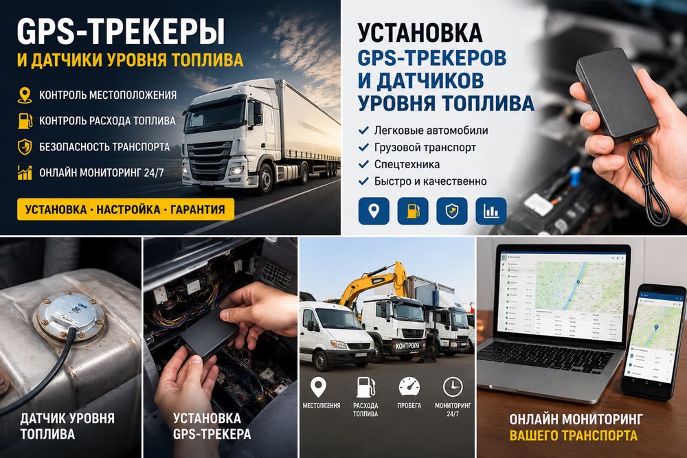 GPS трекер установка