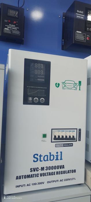 Stabilizator Elektromobil zaryadka uchun 30 kva 100-300V