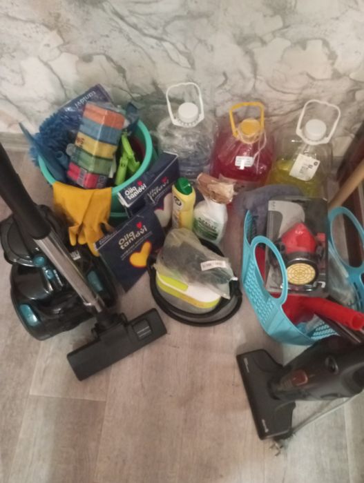 Лучшая уборка - после ремонта !