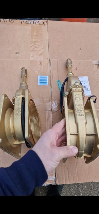 Robinet din alamă 6 toli pentru vidanje cu Levier pârghie superior