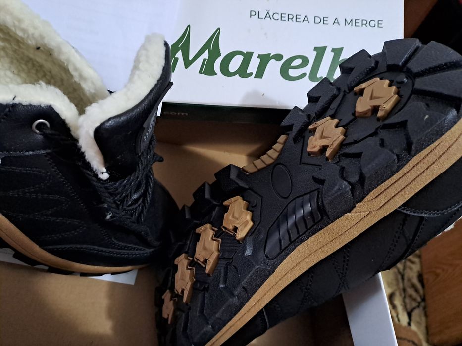 Ghete piele& blana naturala