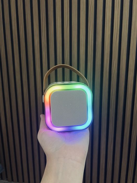 Мини колонка с микррфоном