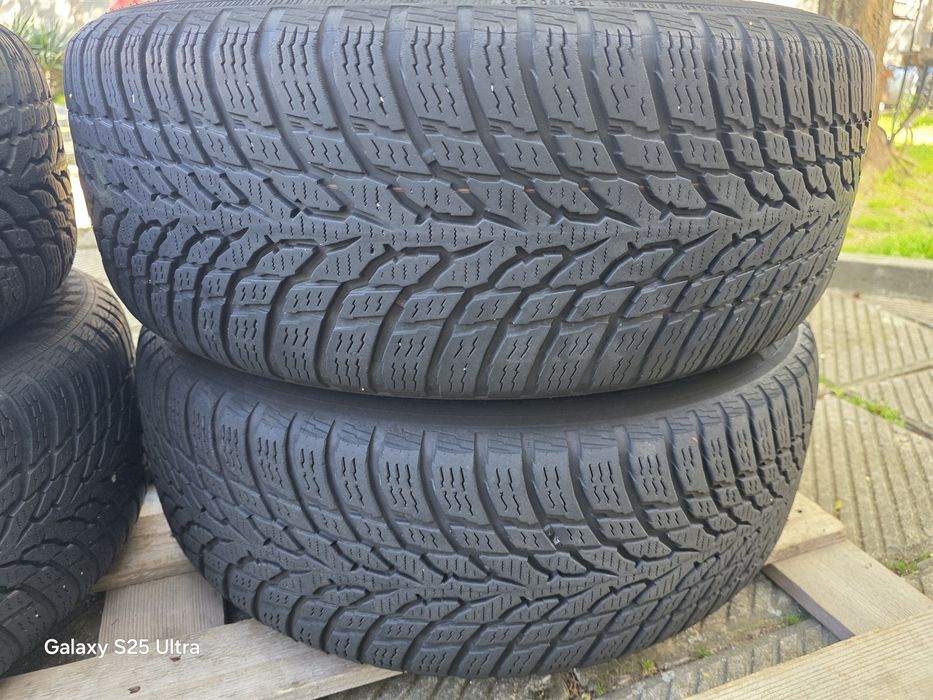 Лети джанти 16ки 5х108 Volvo + зимни гуми 205/55/16 Nokian