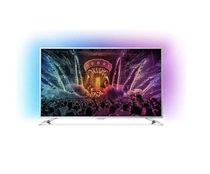 Televizor LED PHILIPS 49PUS6561, Smart Ultra HD, 123cm, Android, Ambilight,