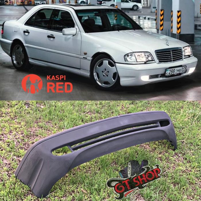 Мерс w124 w202 w210 w203 w204 передний бампер BMW e34 е36 E39 e38 e60