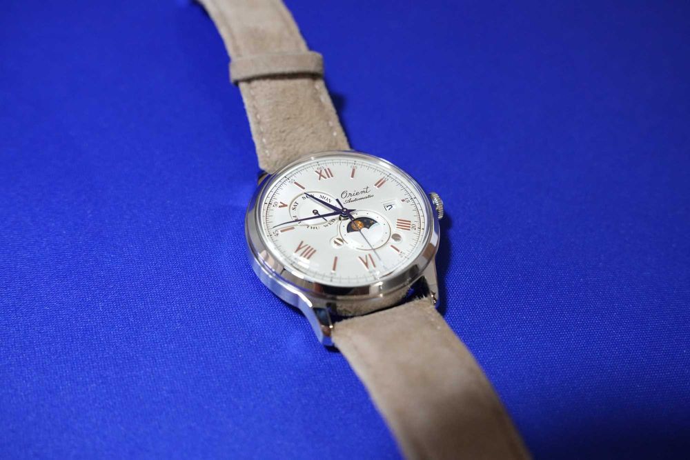 Ceas Bambino editie limitata 75th Anniversary automatic Sun & Moon