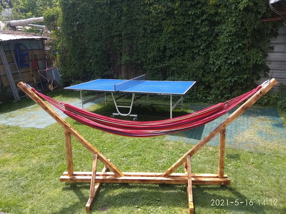 Гамак подвесной со стойкой