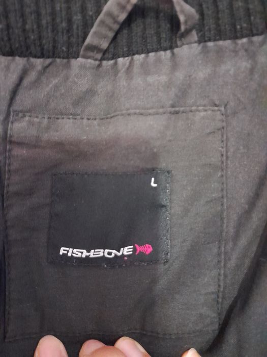 Дамско черно яке от плат