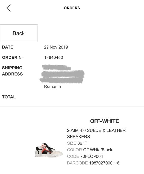 Off-White Suede Low-top Sneakers - Marime 36 IT