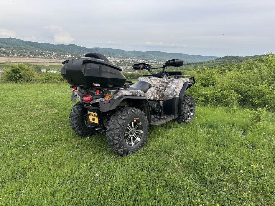 Cf Moto 520 omologat  pentru 2 persoane