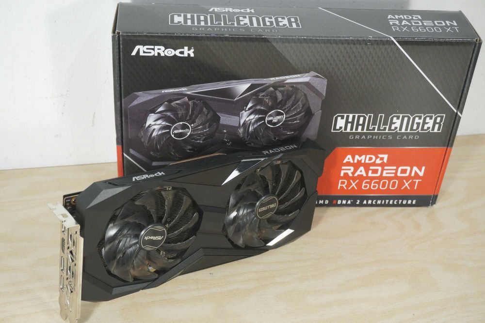 GPU RX 6600 XT 8GB AsRock Challenger AMD Radeon видеокарта/ вкл. ДДС