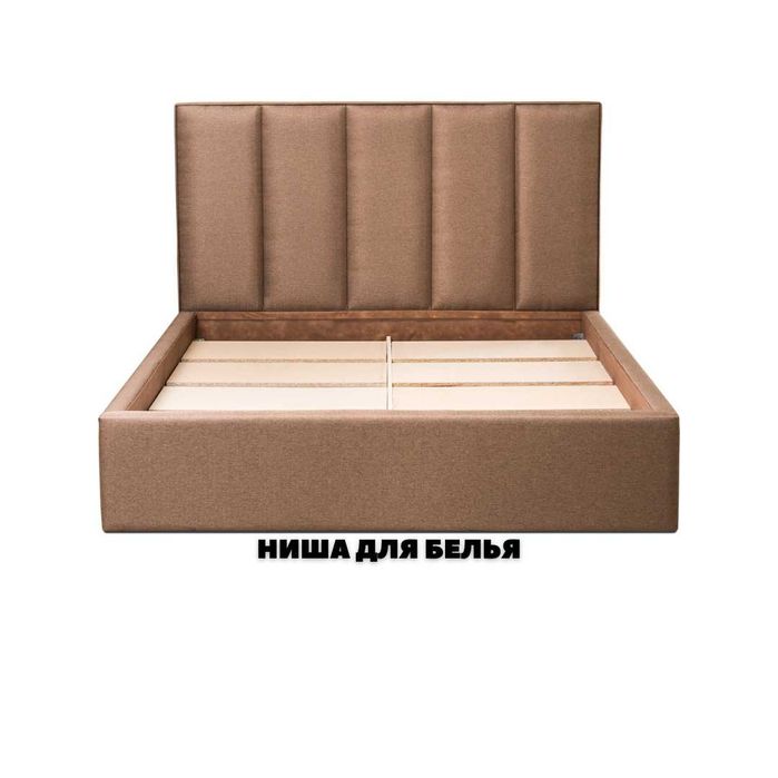 Двуспальная кровать Верди с мягким изголовьем. Доставка и сборка ...