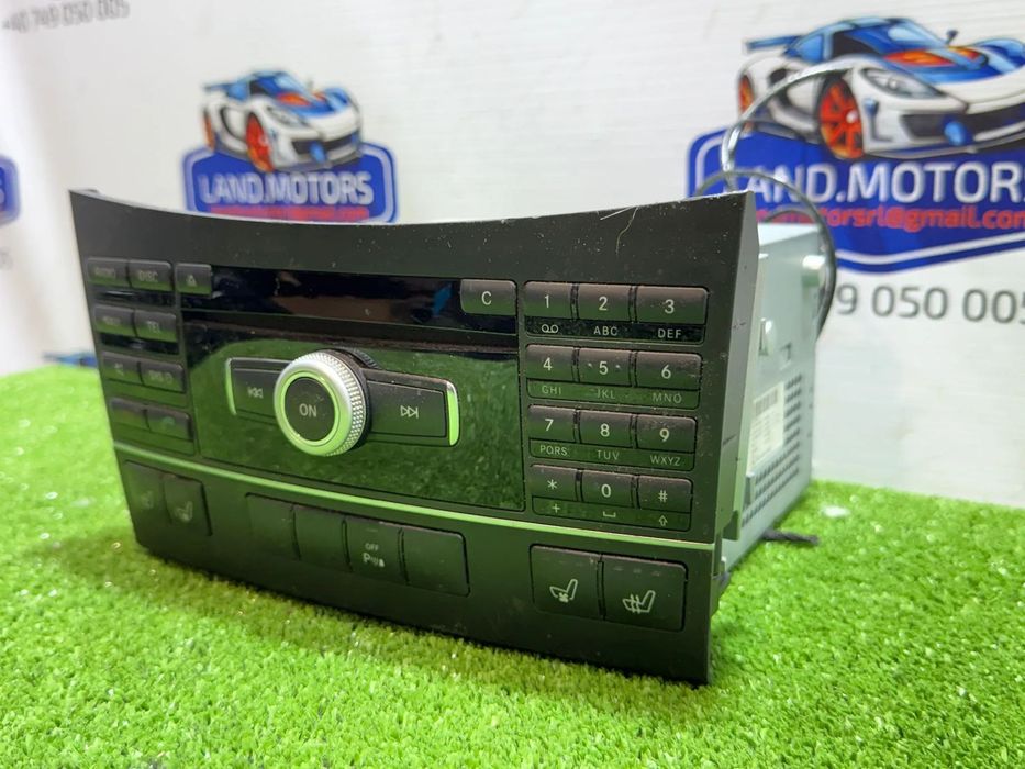 PANOU / SISTEM RADIO CD / AUDIO / NAVI / COMUNICATII MERCEDES BENZ W212 CLASA E E350 CDI BLUEEFFICIENCY SE 3.0 DIESEL 2010 COD OEM A2129009507 / A2129018702 / A2129025303 / COUPE 2009-2016