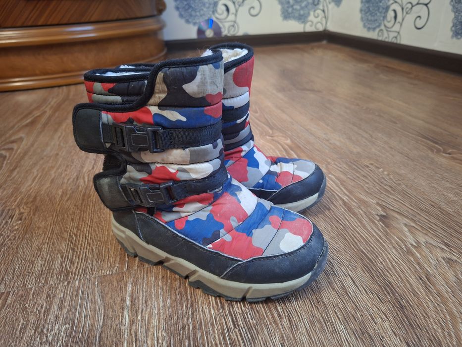 Детские сапожки, утепленые