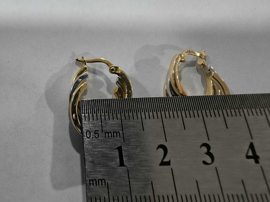 Златни обеци 14к