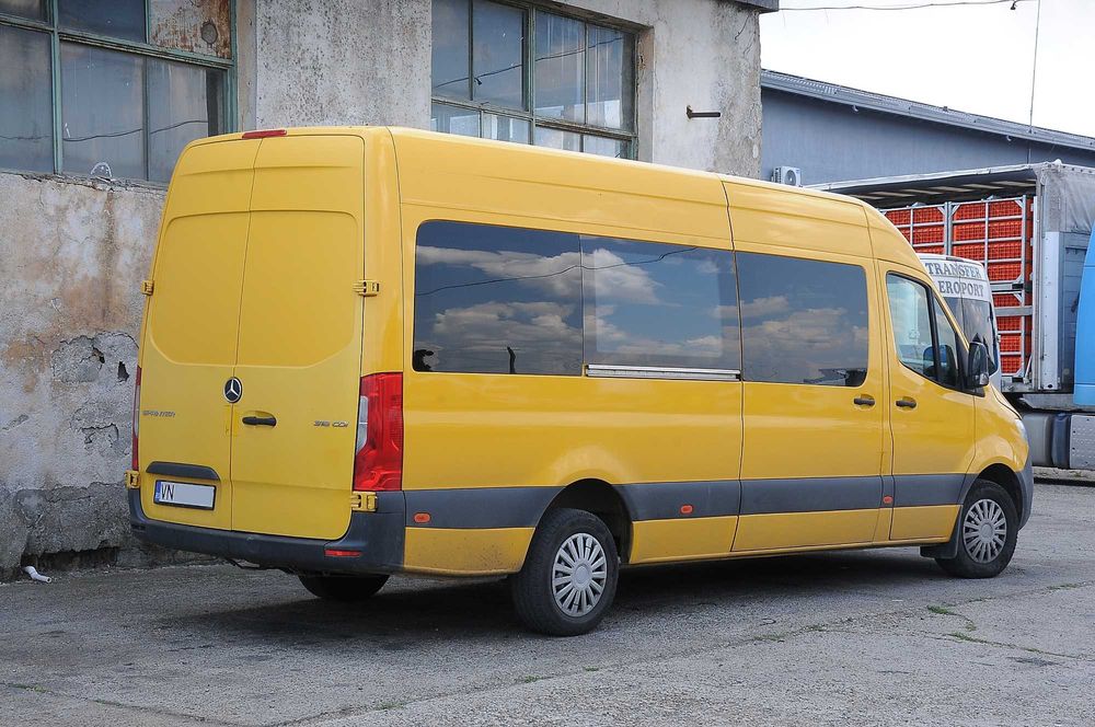 MERCEDES Sprinter 316 12/2018 12+1 locuri 2.2CDi 163 CP E6 6 trepte interior VIP - NOU AC Webasto, proprietar 24.500 €