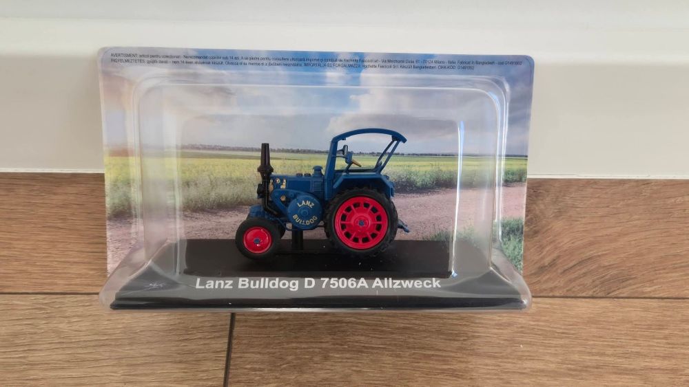 Tractor Lanz Bulldog Deagostini 1:43