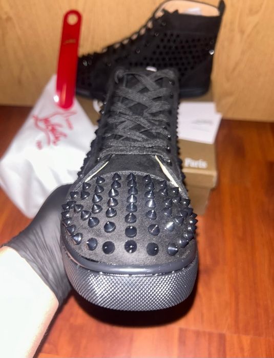 Adidasi loubutin high spikes