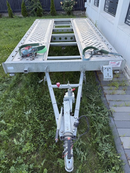 Platforma / remorca SSV RZR MAVERICK  basculabila detarata 750kg