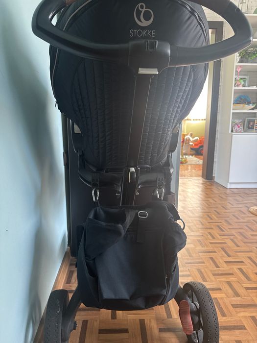 Мулти пак Stokke ( количка, Be safe столче за кола, зимни и летни комплекти, чанта за количка, приставка за Tripp Trapp, колан за Tripp Trapp, раница.