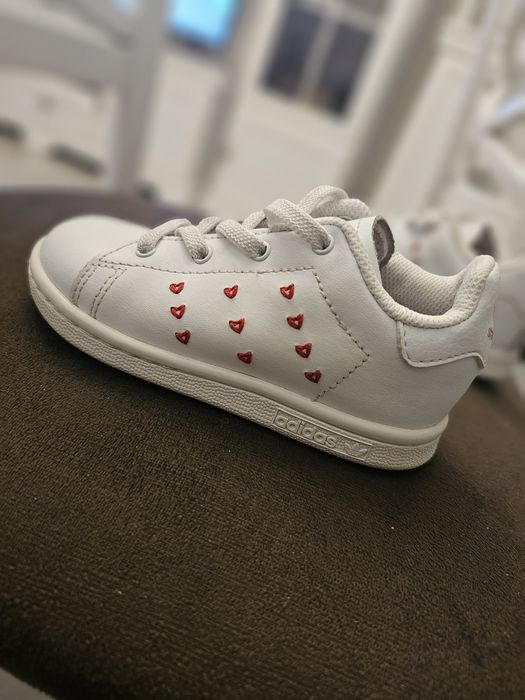 Adidași Adidas piele naturală