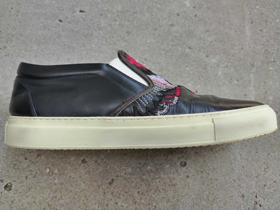 Pantofi Marcelo Burlon Flower Wings Slip-On