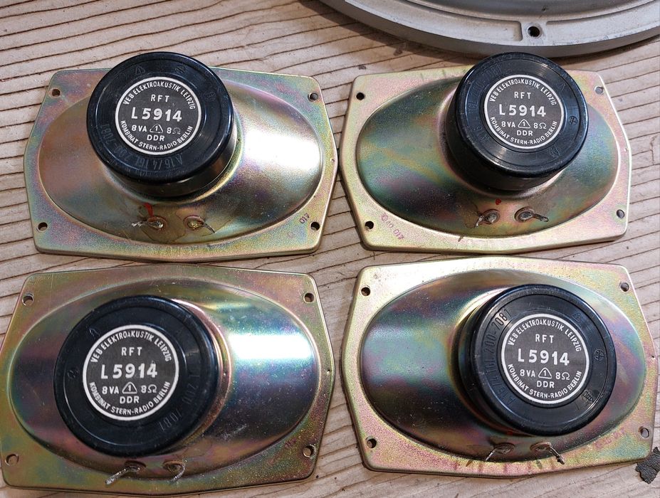 Говорители RFT L 3702 - 1 бр. и RFT L 5914 - 8 бр.