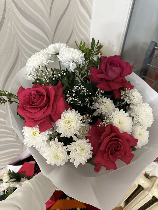 Цветы букеты свежие