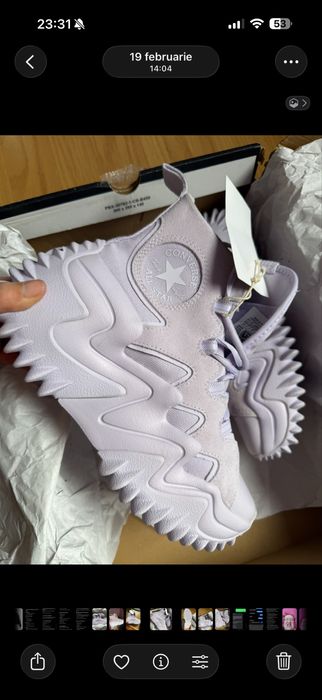 Converse editie limitata noi cu eticheta