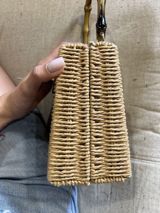 Плетена малка чанта